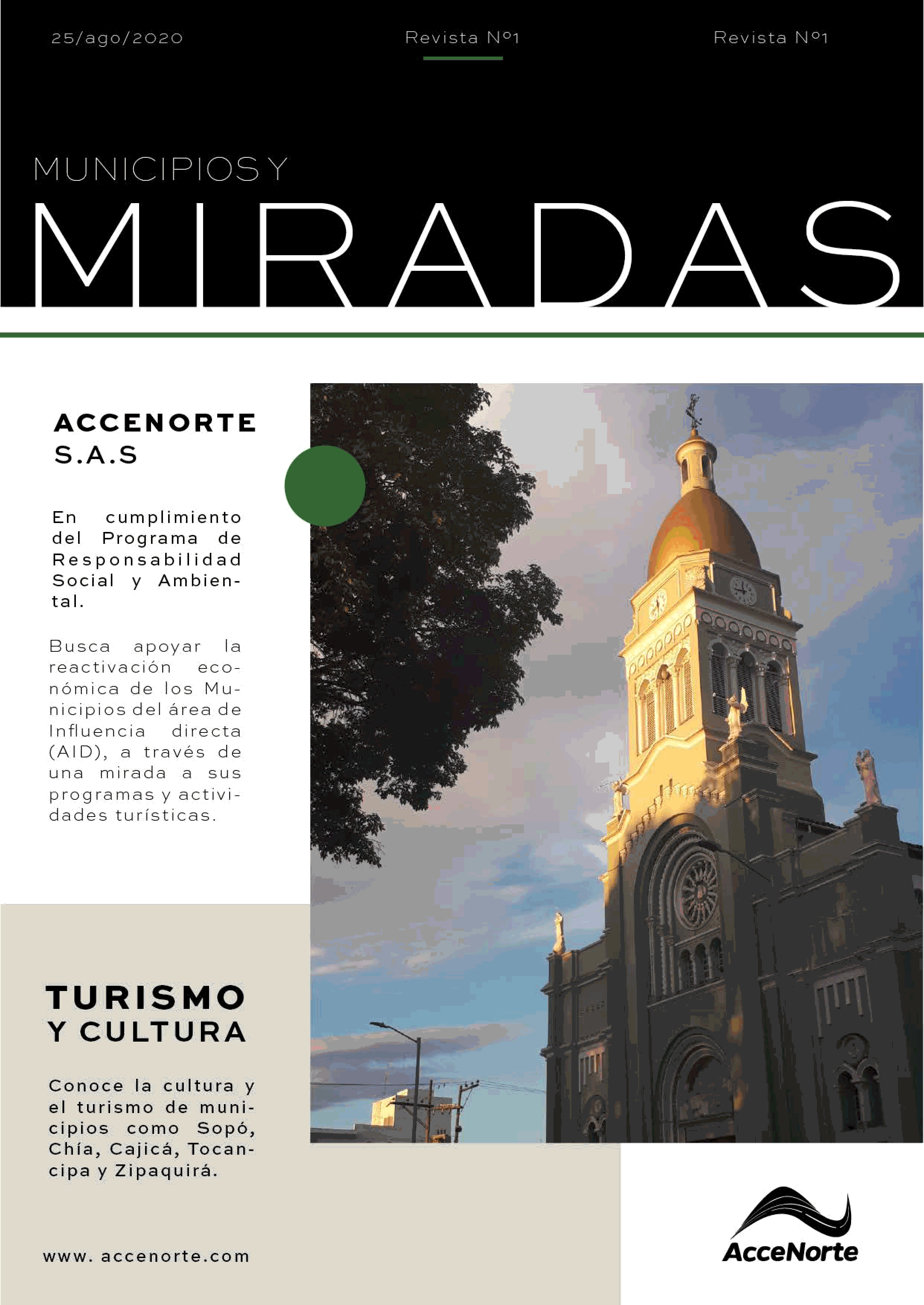 Portada revista miradas