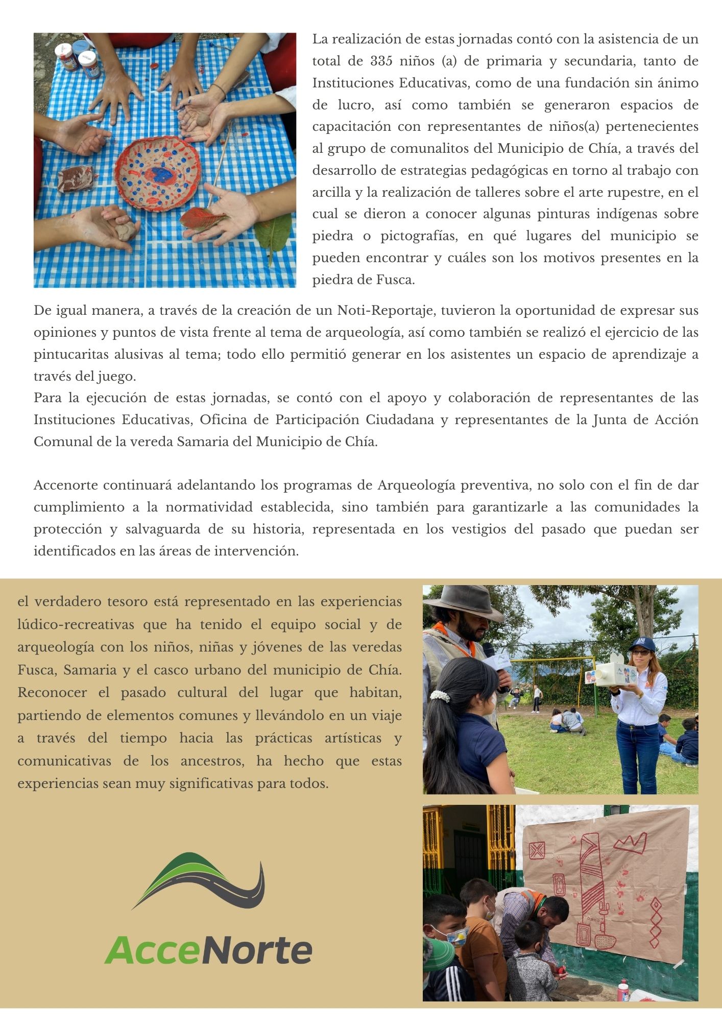 arquelogia en la vía