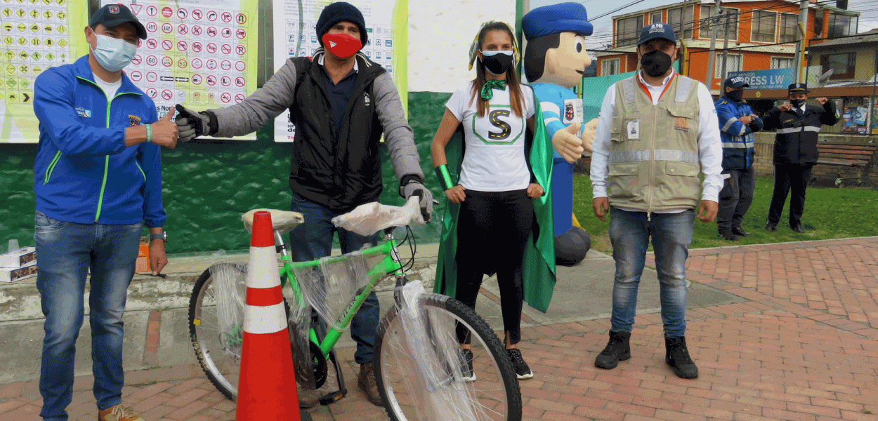 entrega de bici