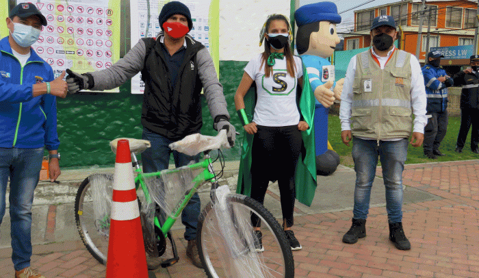 entrega de bici