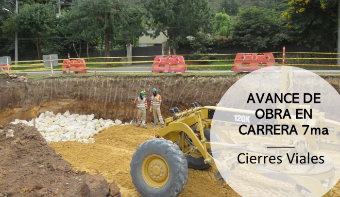 cierre carrera séptima